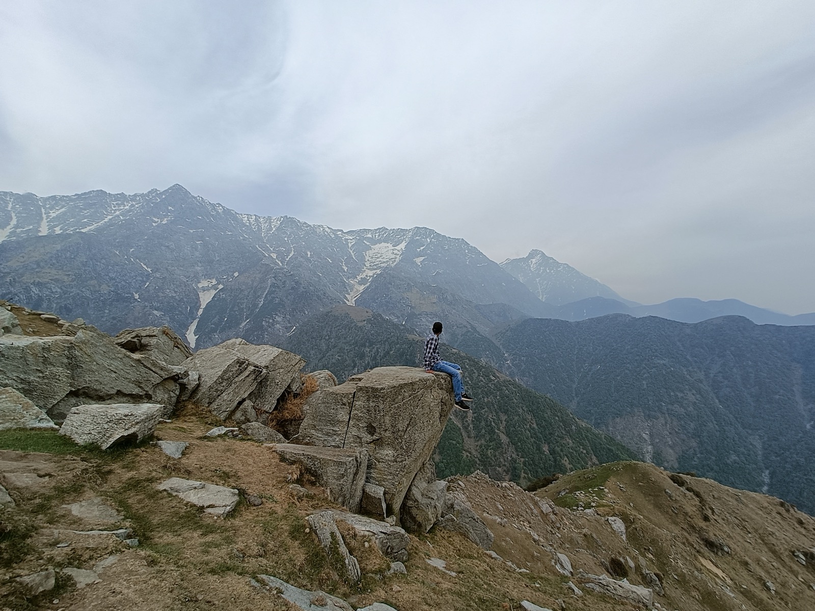 View from Triund top
