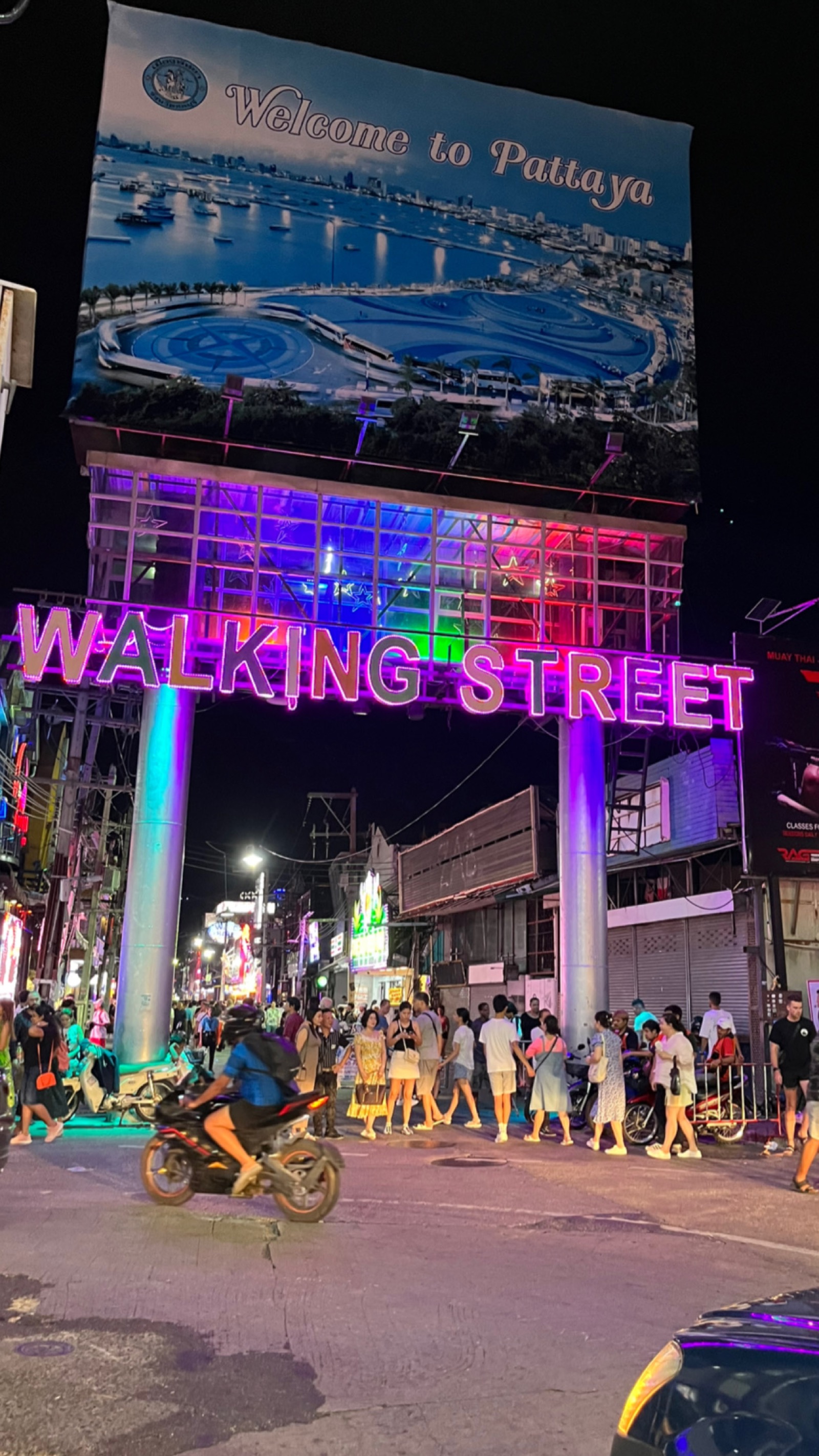 Walking Street entrance, Pattaya